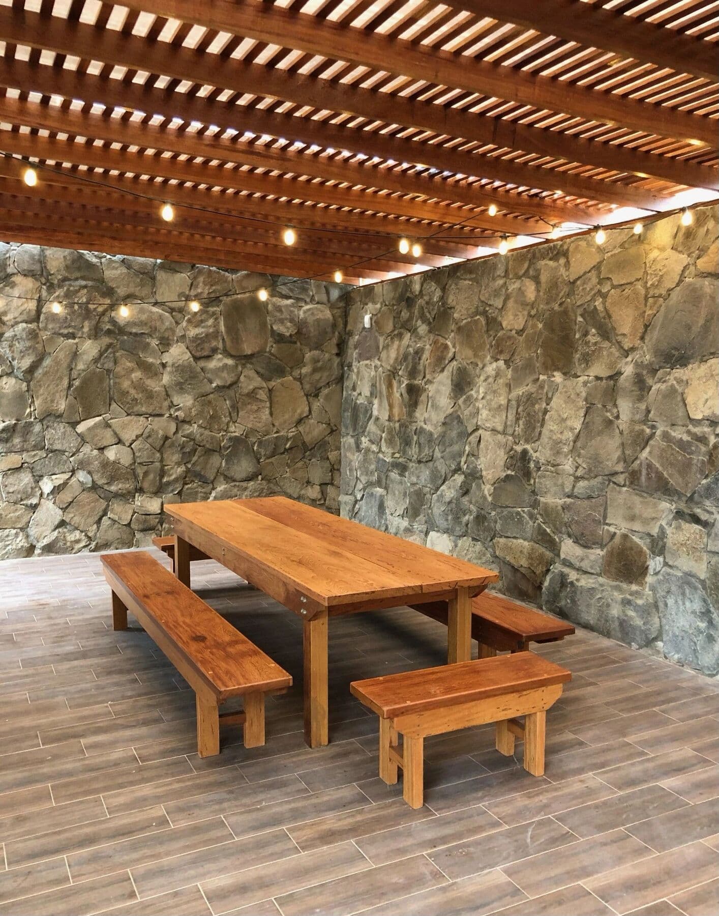 Mesa de comedor para grupos